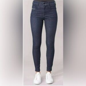 Diesel Slandy-High Women's Super Skinny Stretch Jeans 089AB Dark wash W26 L30